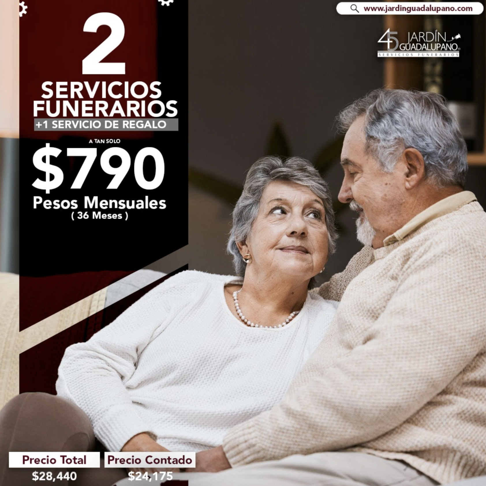 2 SERVICIOS FUNERARIOS MÁS 1 DE REGALO